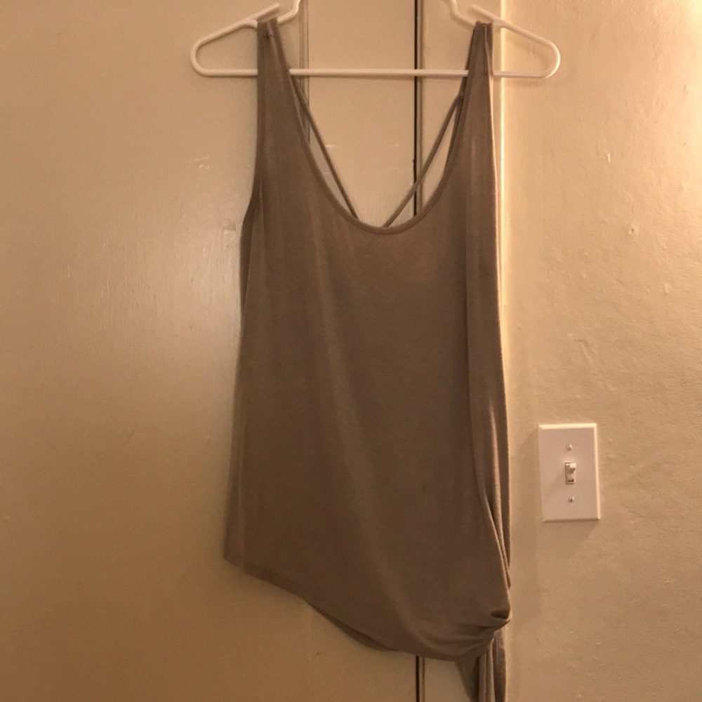 Very soft Jersey grey tank top!
